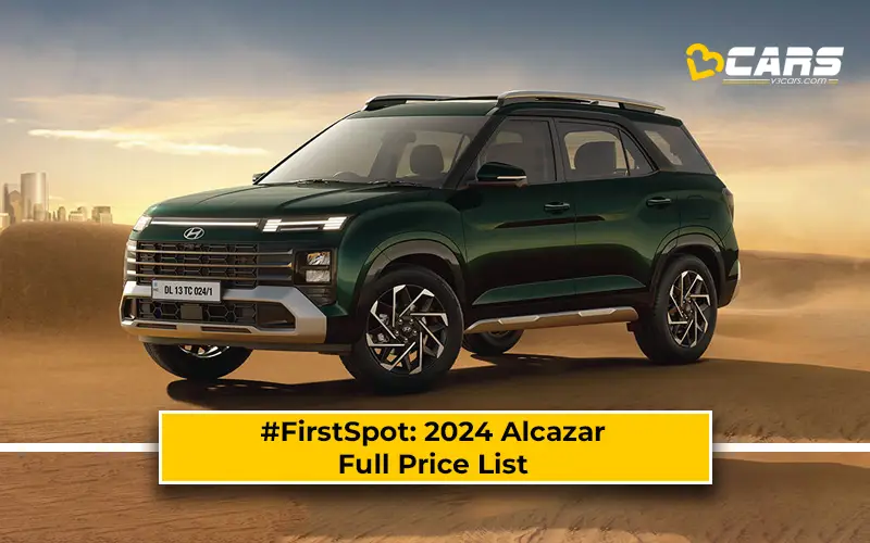 2024 Hyundai Alcazar Facelift Full Price List